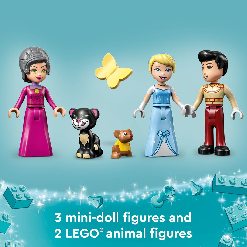 Buildable Castle Toy with 3 Mini Dolls L73673