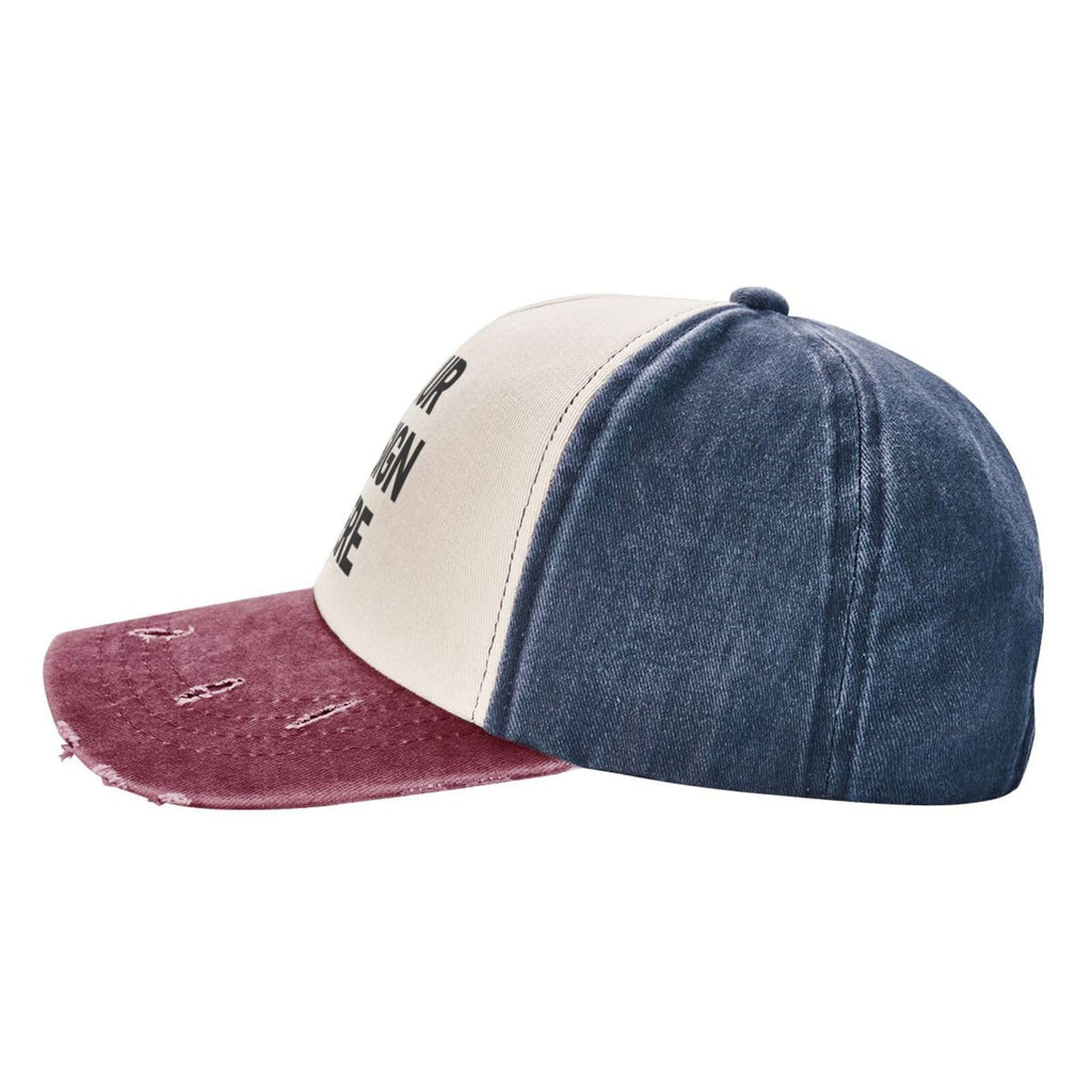Custom Baseball Cap Adjustable Trucker Hat B1069
