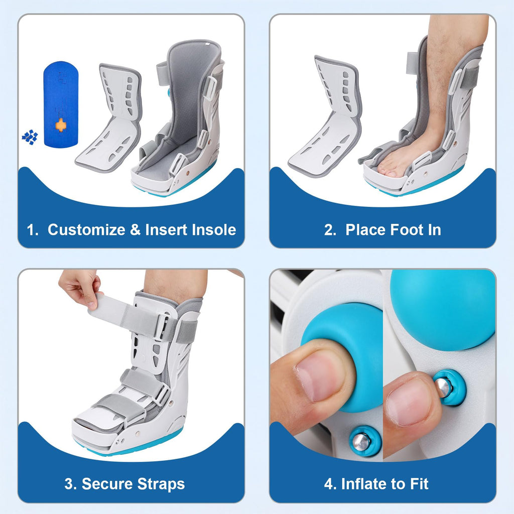 Small Air Cam Walker Fracture Boot with Decompression Insole O64062