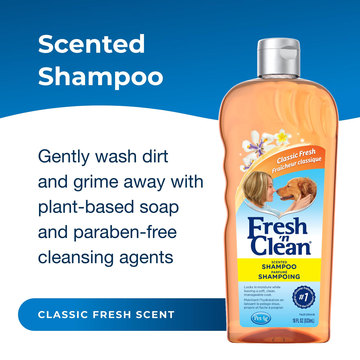 Scented Shampoo 18 oz with Vitamin E & Aloe Vera Z421