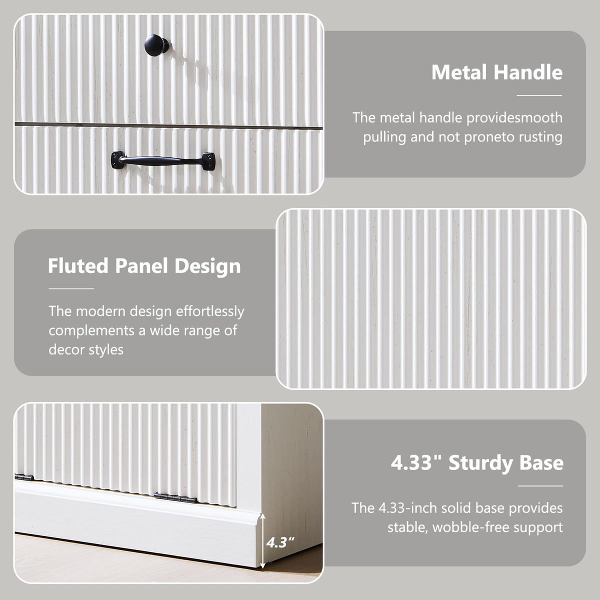 White Tilt Out Laundry Hamper Cabinet U281606