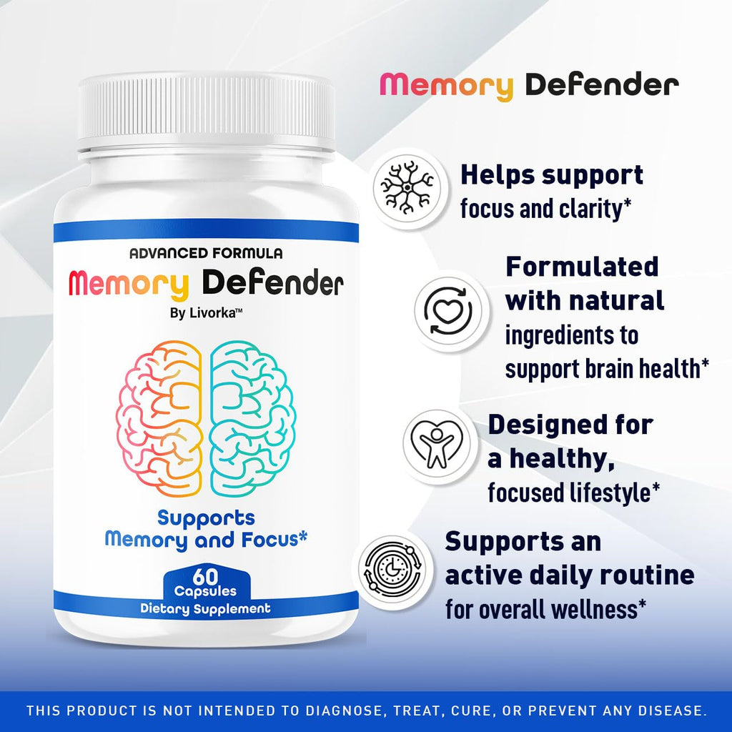 3 Pack Memory Capsules 180 Capsules L124