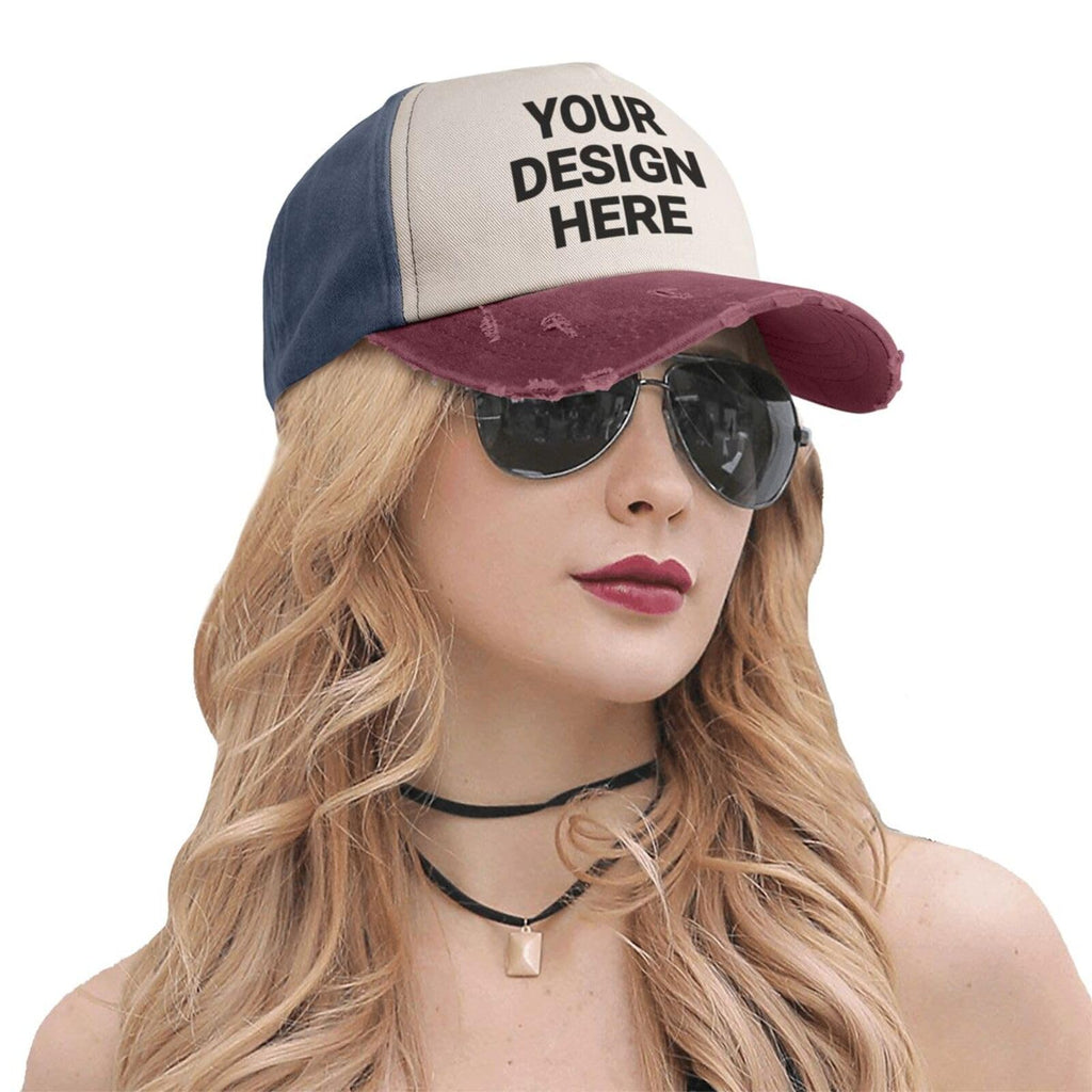 Custom Baseball Cap Adjustable Trucker Hat B1069