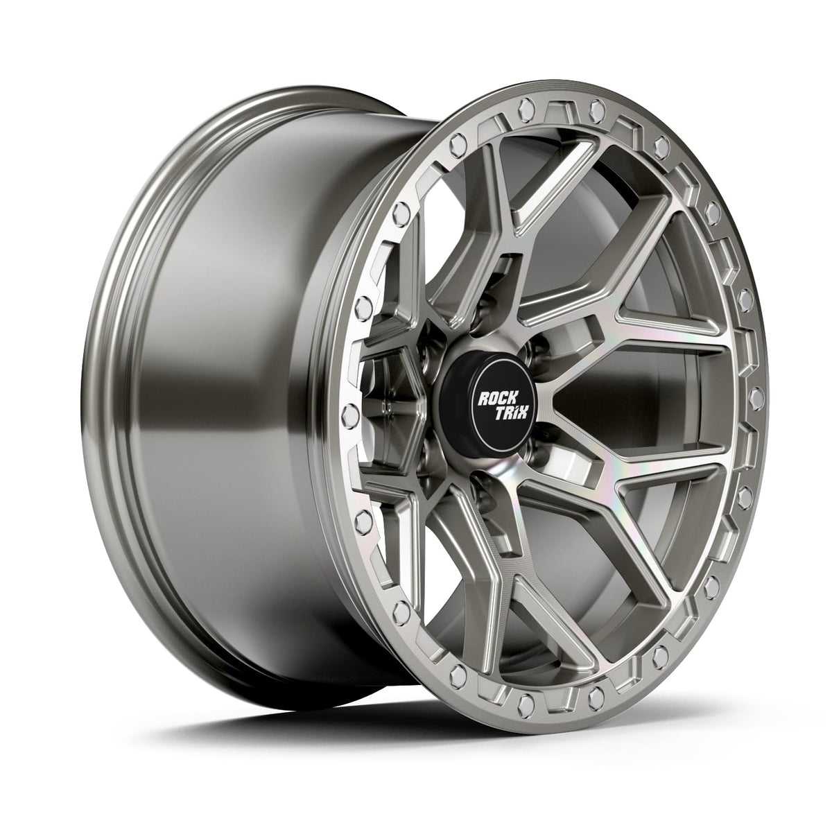 20x9 Machined Silver Off Road Wheels 6x139.7 N14176