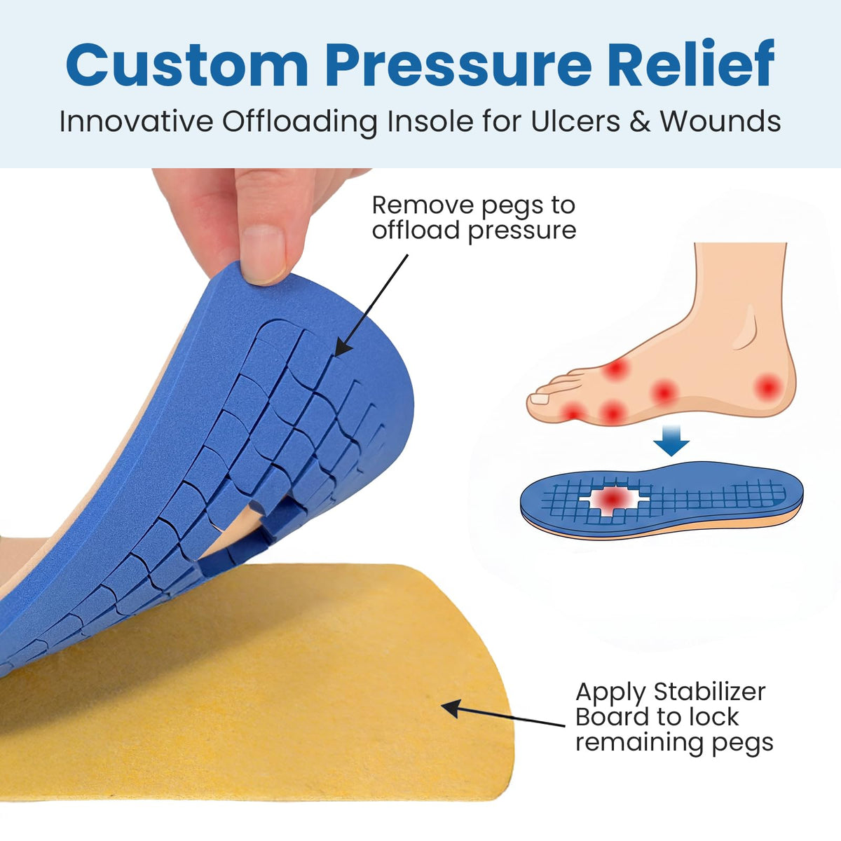 Small Air Cam Walker Fracture Boot with Decompression Insole O64062