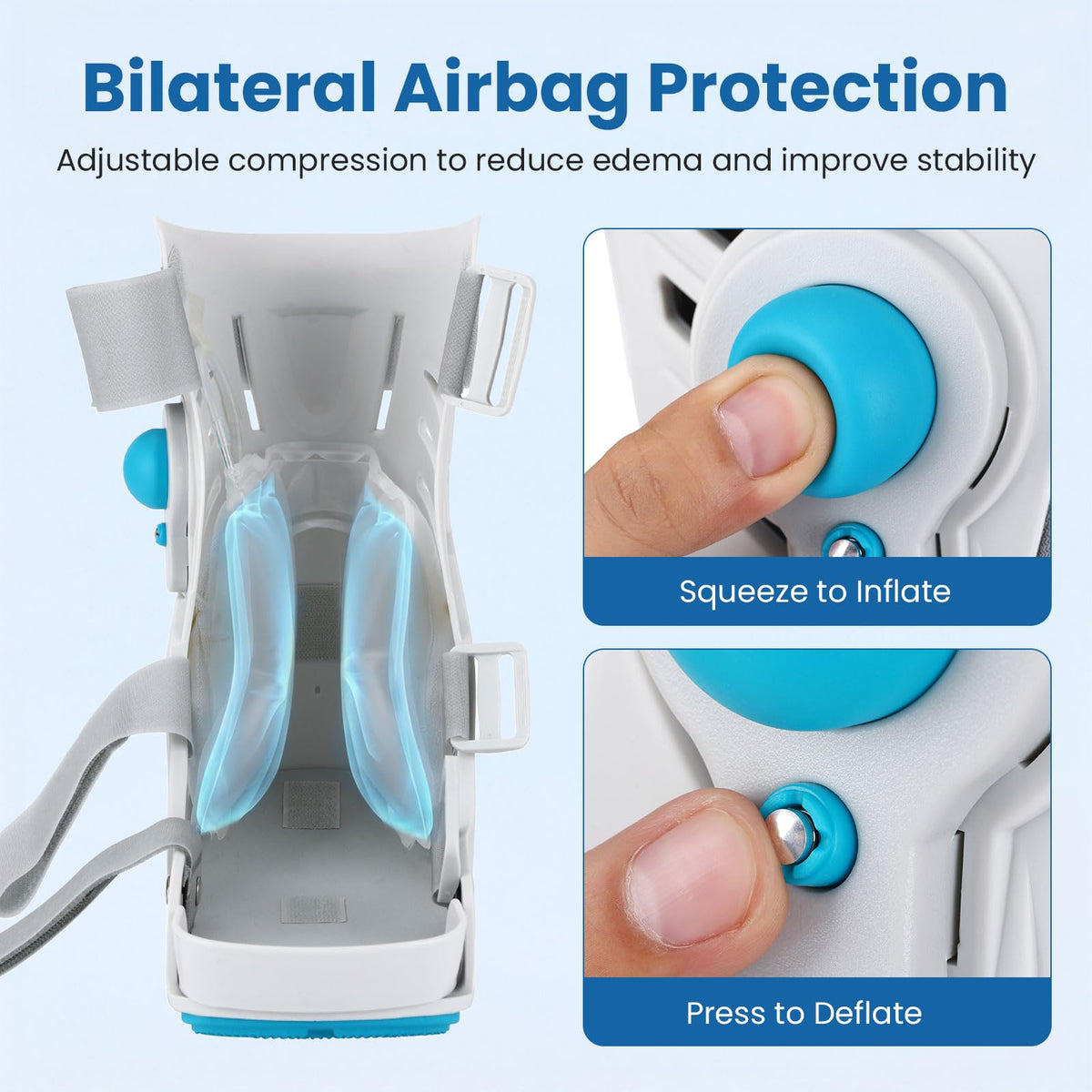 Small Air Cam Walker Fracture Boot with Decompression Insole O64062