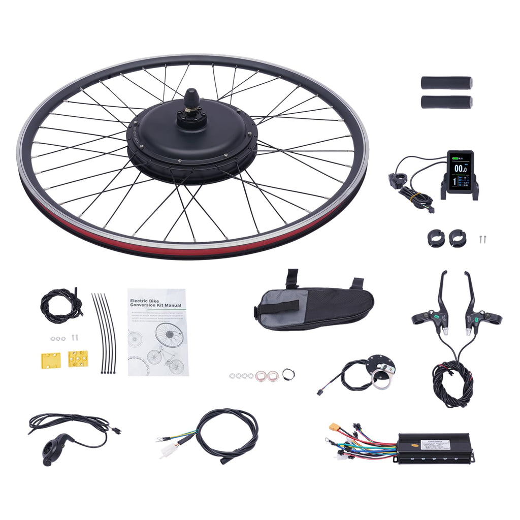 48V 1000W Electric Bike Conversion Kit with LCD Display C7202