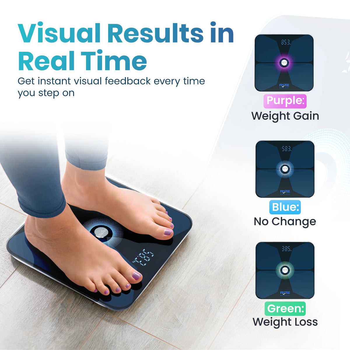 Digital Body Weight Scale with Mobile App Z37475