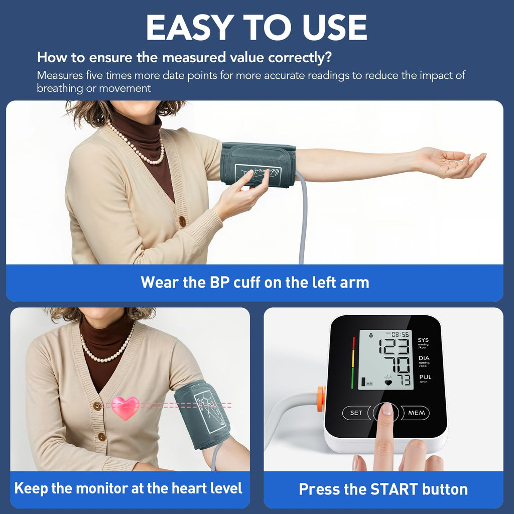 Upper Arm Blood Pressure Monitor D19171
