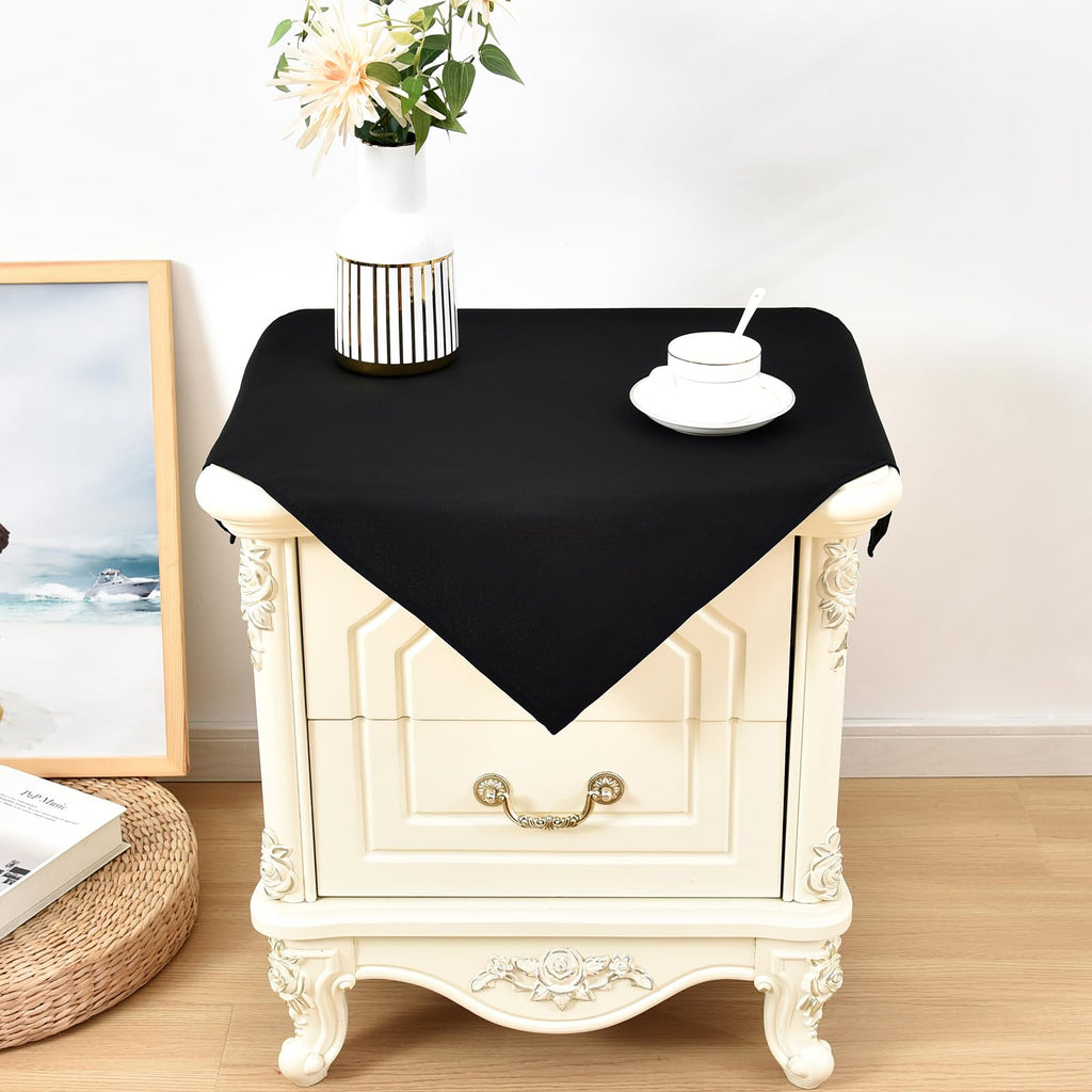 2 Pack 30x30 Inch Washable Tablecloth Q74227