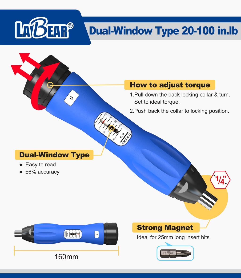 23-Piece Torque Screwdriver Set B43149