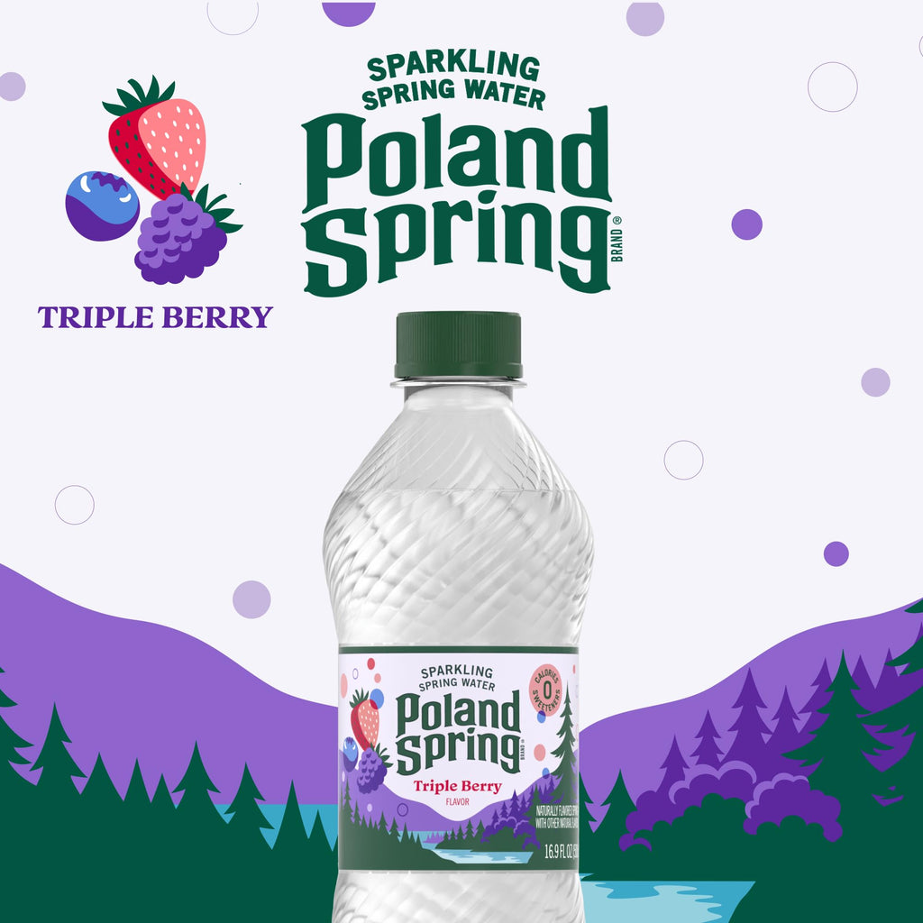 Sparkling Bottled Water 33.8 Fl Oz Y75579