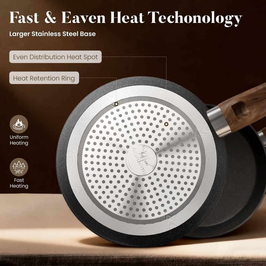 12 Pcs Non Stick Induction Cookware Set K429