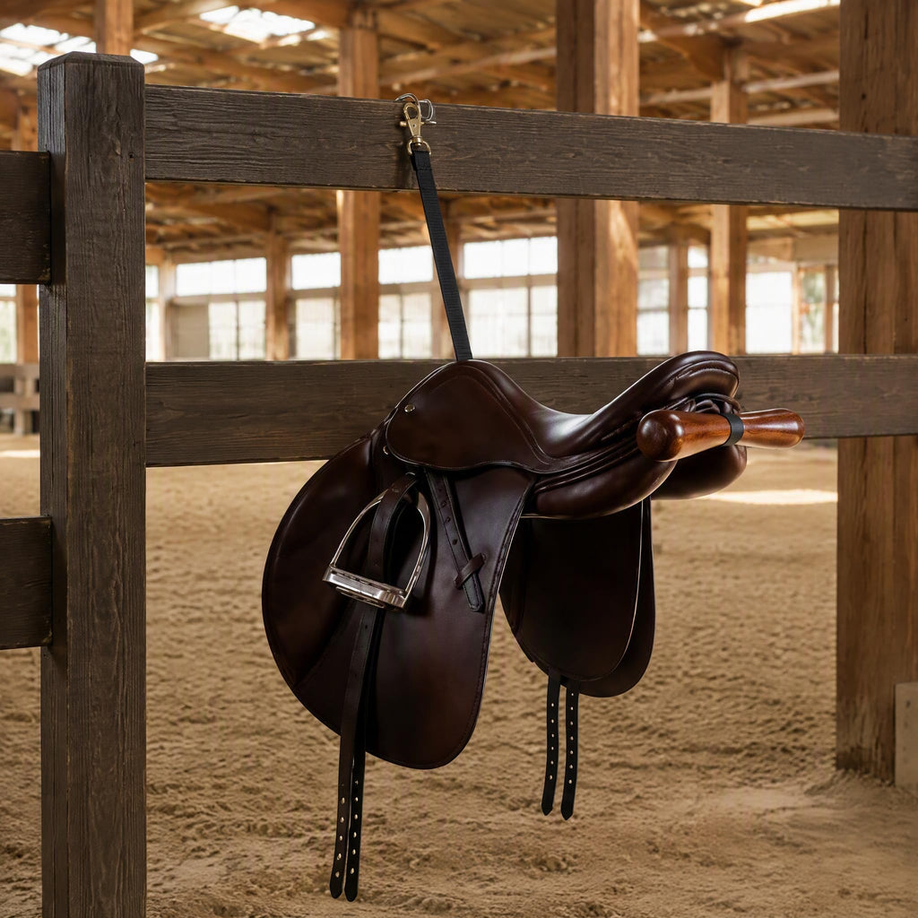 Portable Adjustable Saddle Rack W551372