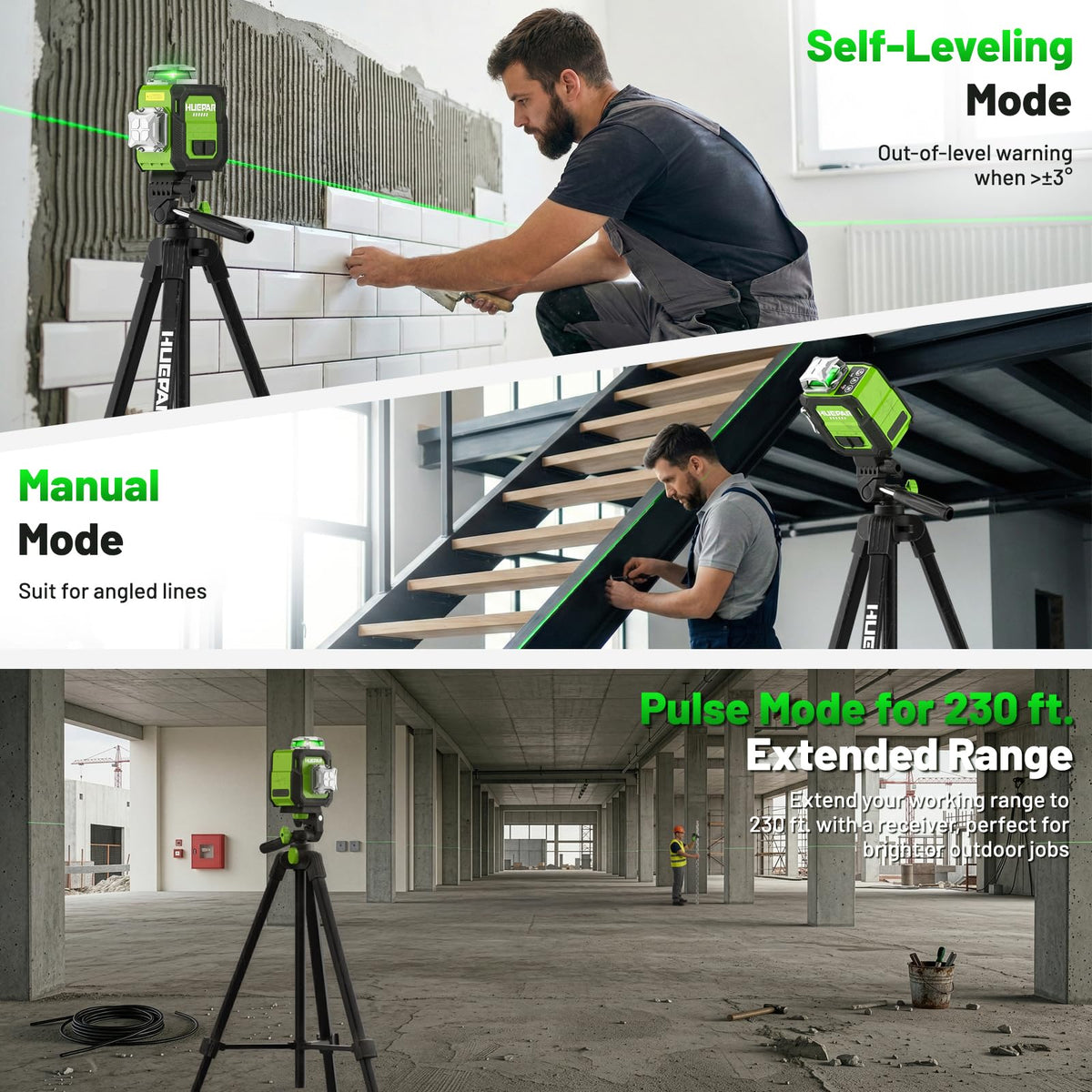 3D Laser Level 360° Self Leveling T9642