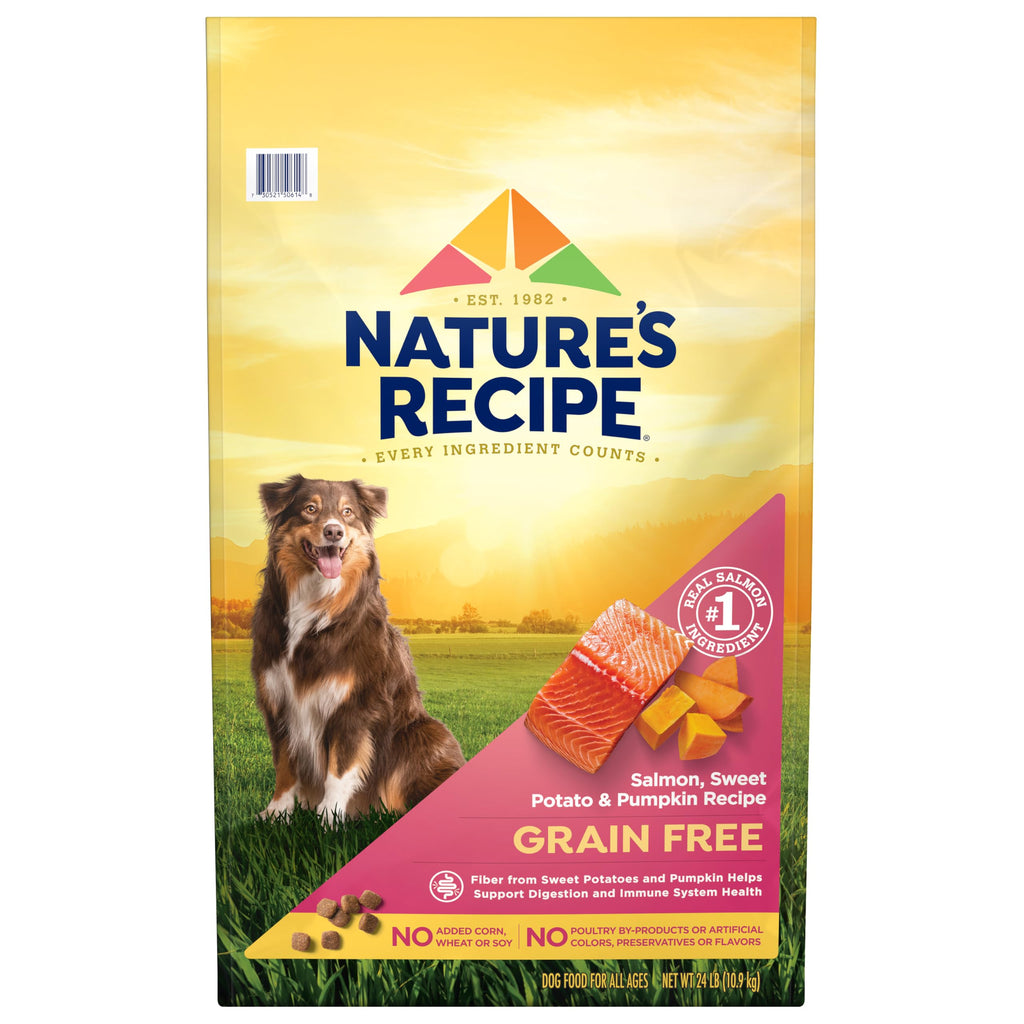 Grain Free Salmon Dry Dog Food 24 lb. Bag K14017