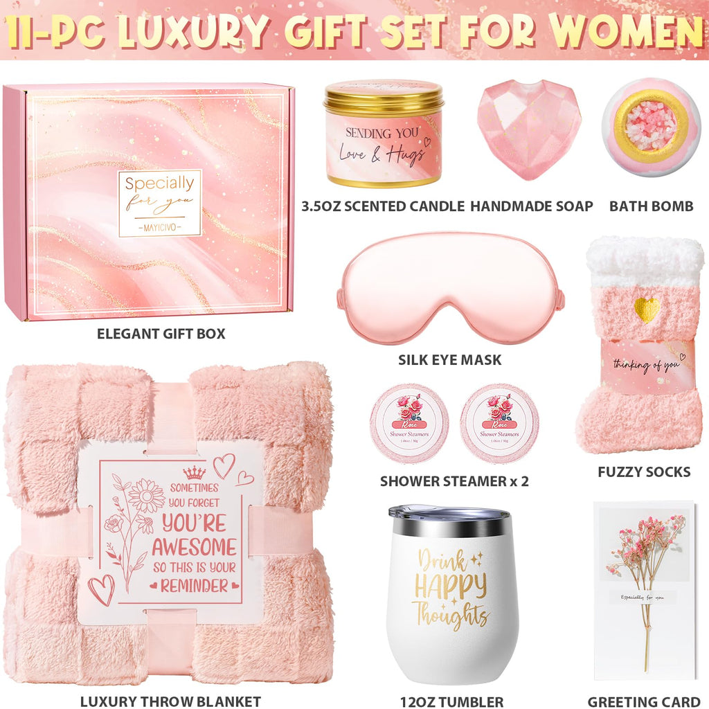 Gift Baskets for Women with Blanket C804859