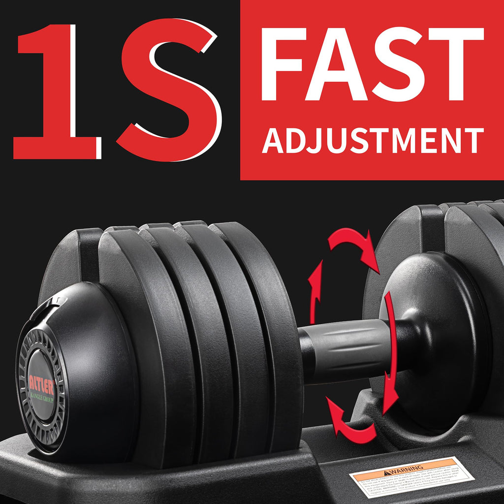 Adjustable Dumbbell Set with Tray B188326