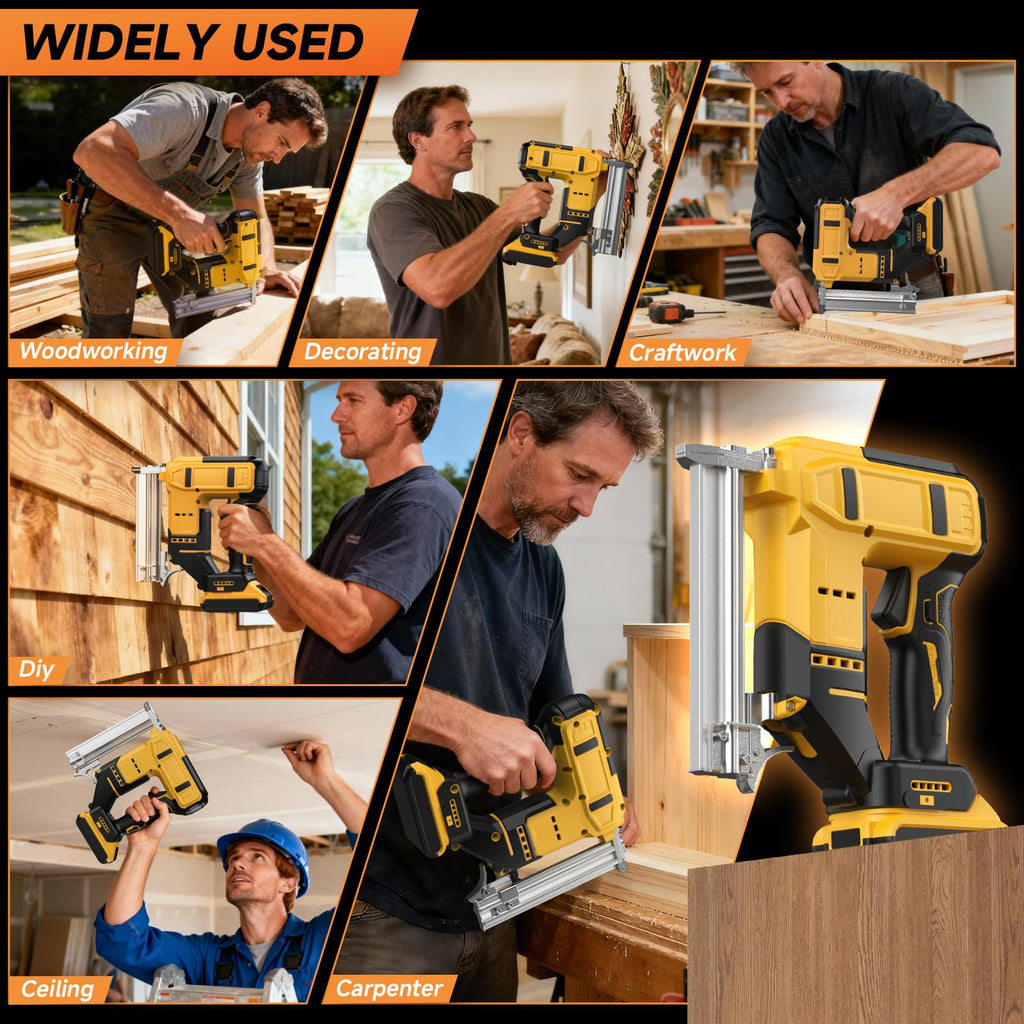 2-in-1 Cordless 18GA Nail Gun & Staple Gun X3638
