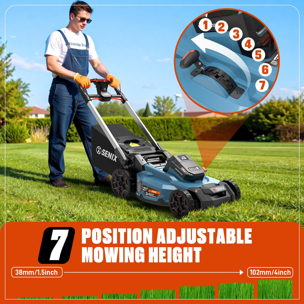 60V Electric Cordless Push Mower T45684