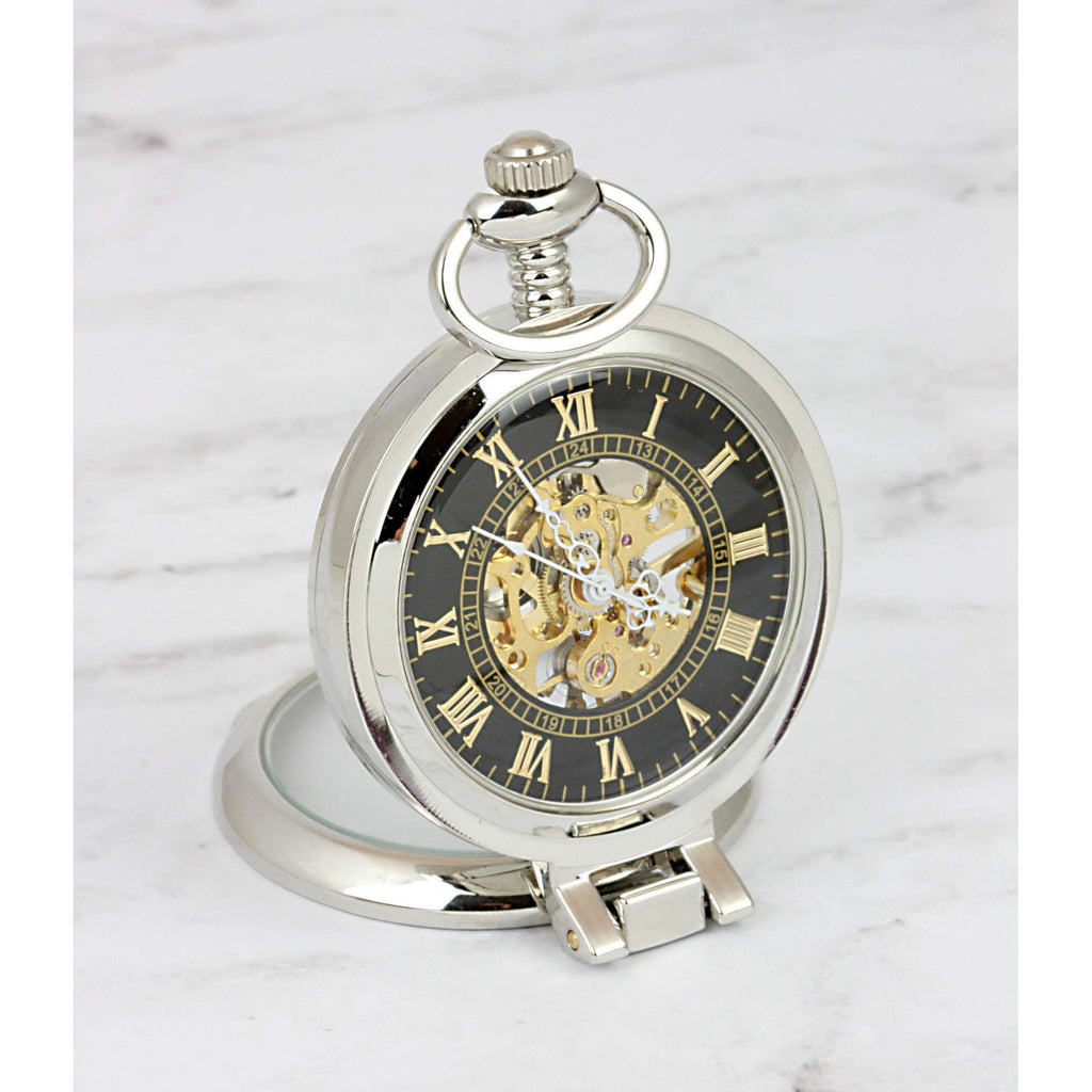 U.S. Coin Pocket Watch with Skeleton Movement T568708