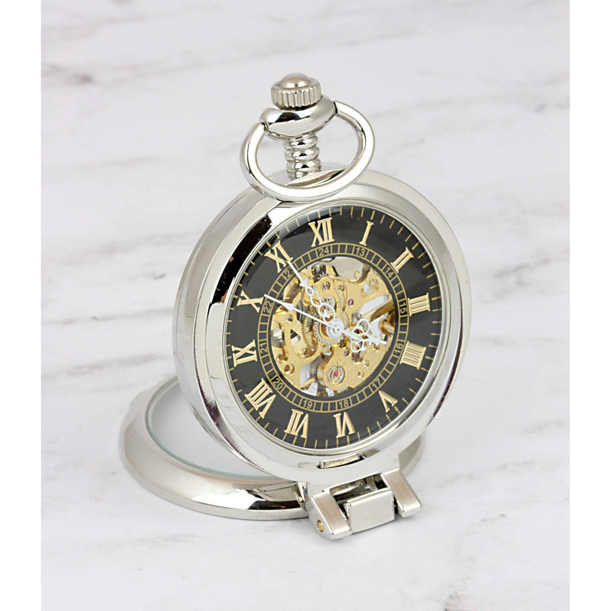 U.S. Coin Pocket Watch with Skeleton Movement T568708