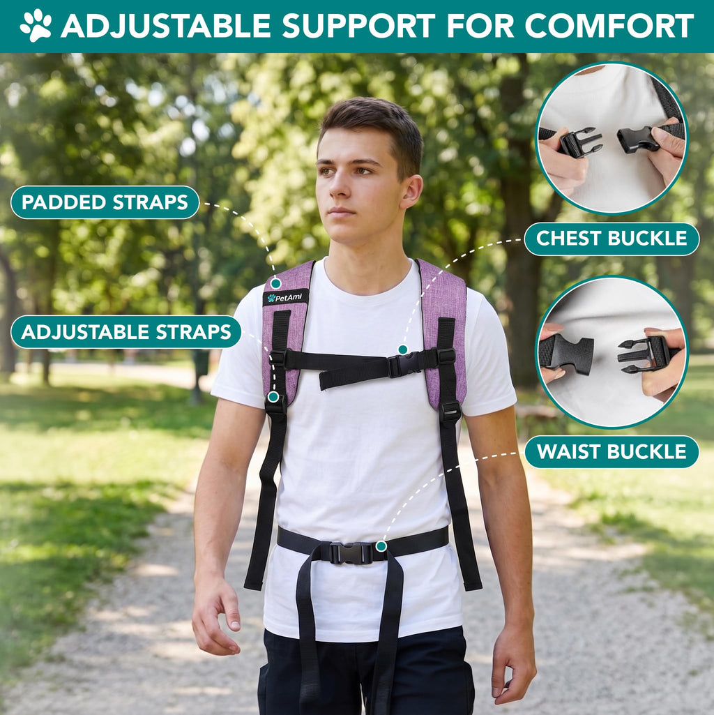 Expandable Dog Cat Backpack Carrier N4694
