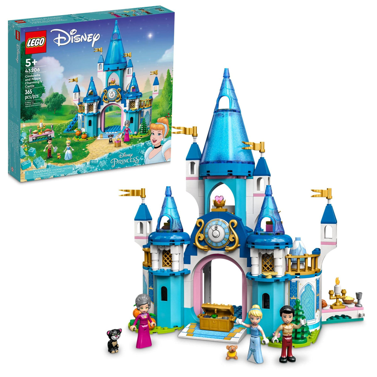 Buildable Castle Toy with 3 Mini Dolls L73673