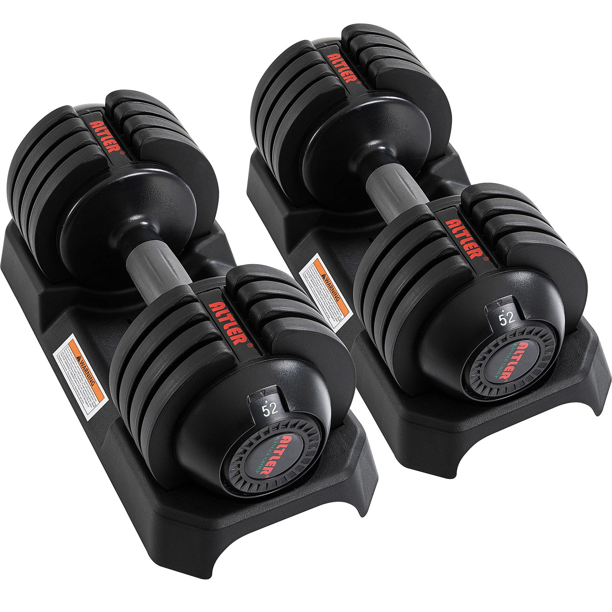 Adjustable Dumbbell Set with Tray B188326