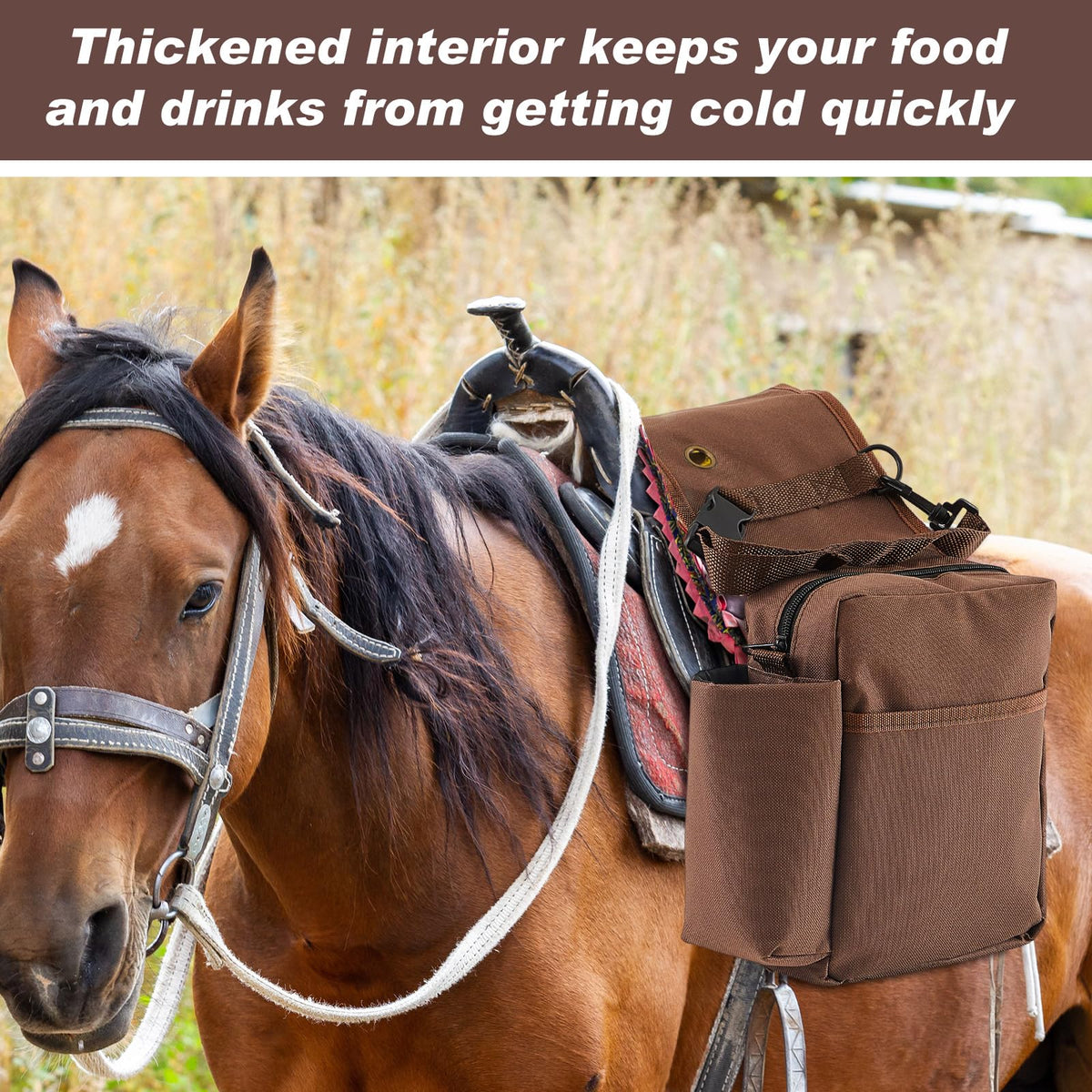 2 Pcs Waterproof Saddle Bag with Pocket T386