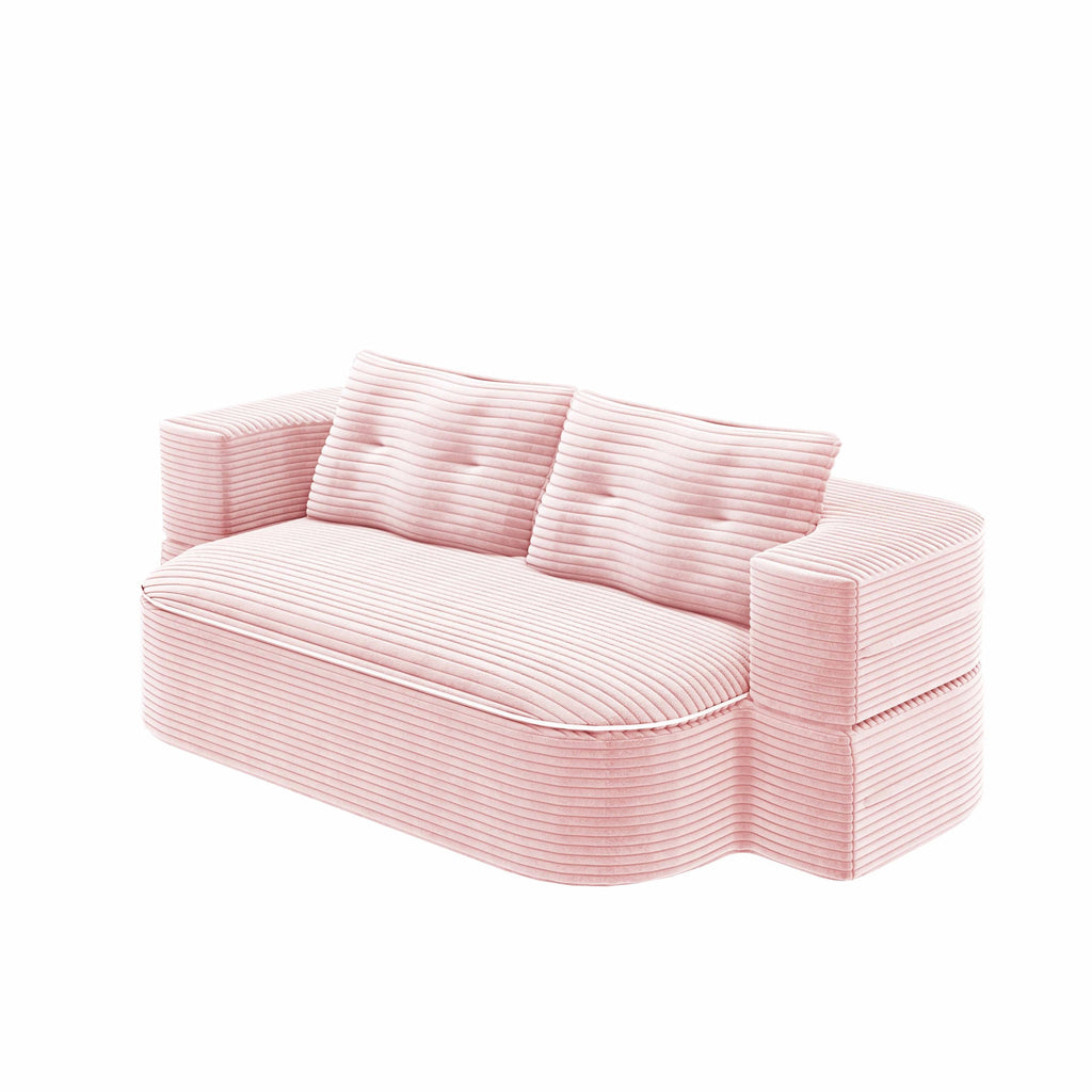King Size Corduroy Futon Sofa Bed O896379