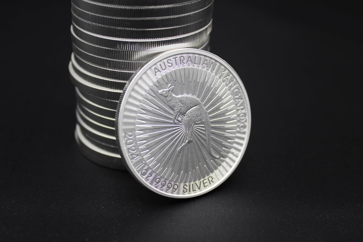 1 oz Australian Silver Kangaroo Coin Q50285