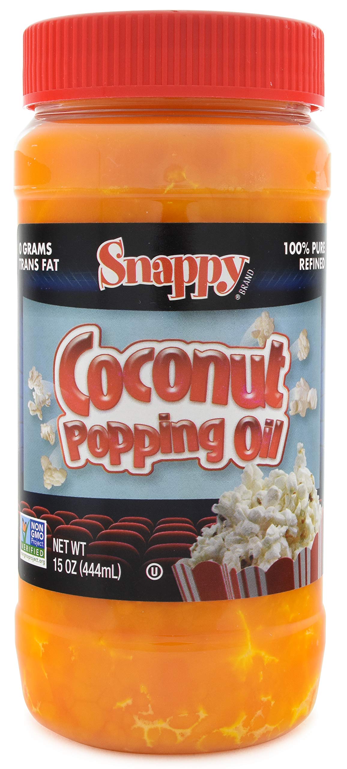 15 oz Coconut Popping Oil, 19 oz Buttery Popcorn Salt N2188