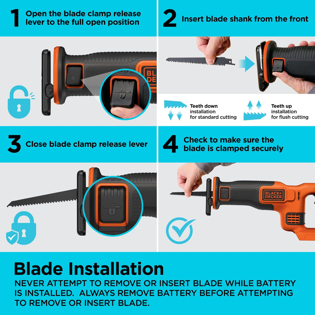 Cordless Reciprocating Saw Kit X289477