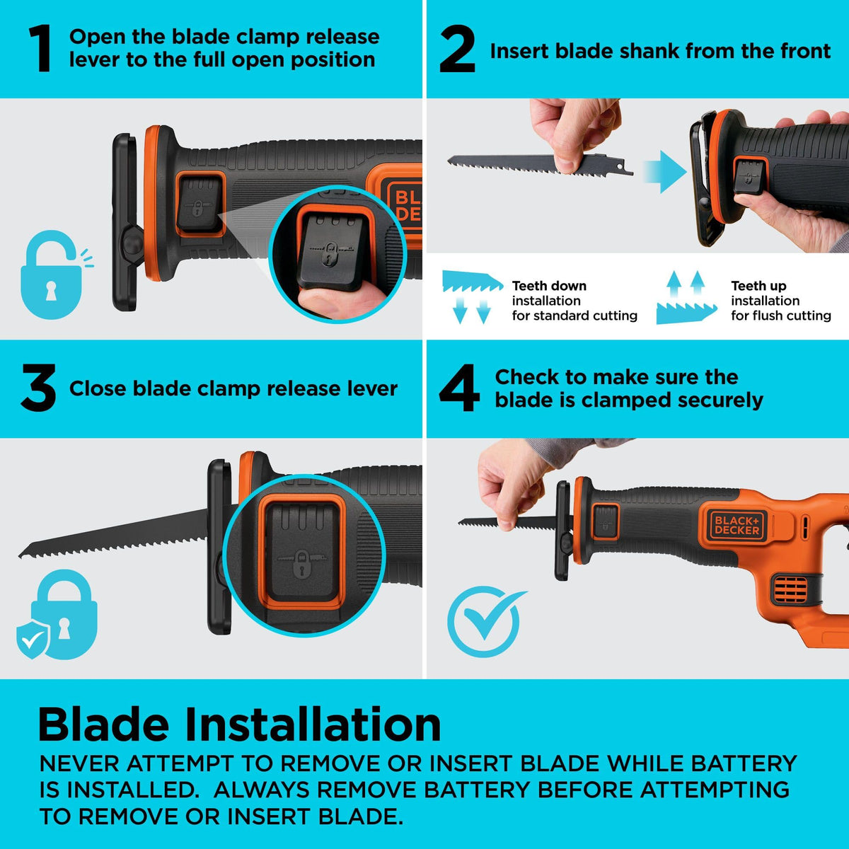 Cordless Reciprocating Saw Kit X289477