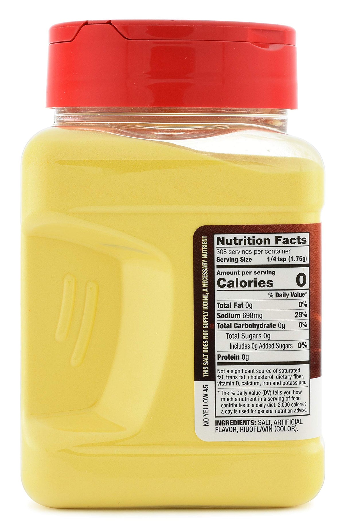 15 oz Coconut Popping Oil, 19 oz Buttery Popcorn Salt N2188