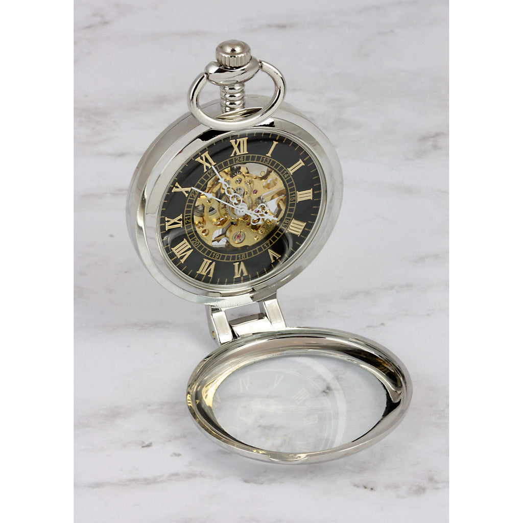 U.S. Coin Pocket Watch with Skeleton Movement T568708