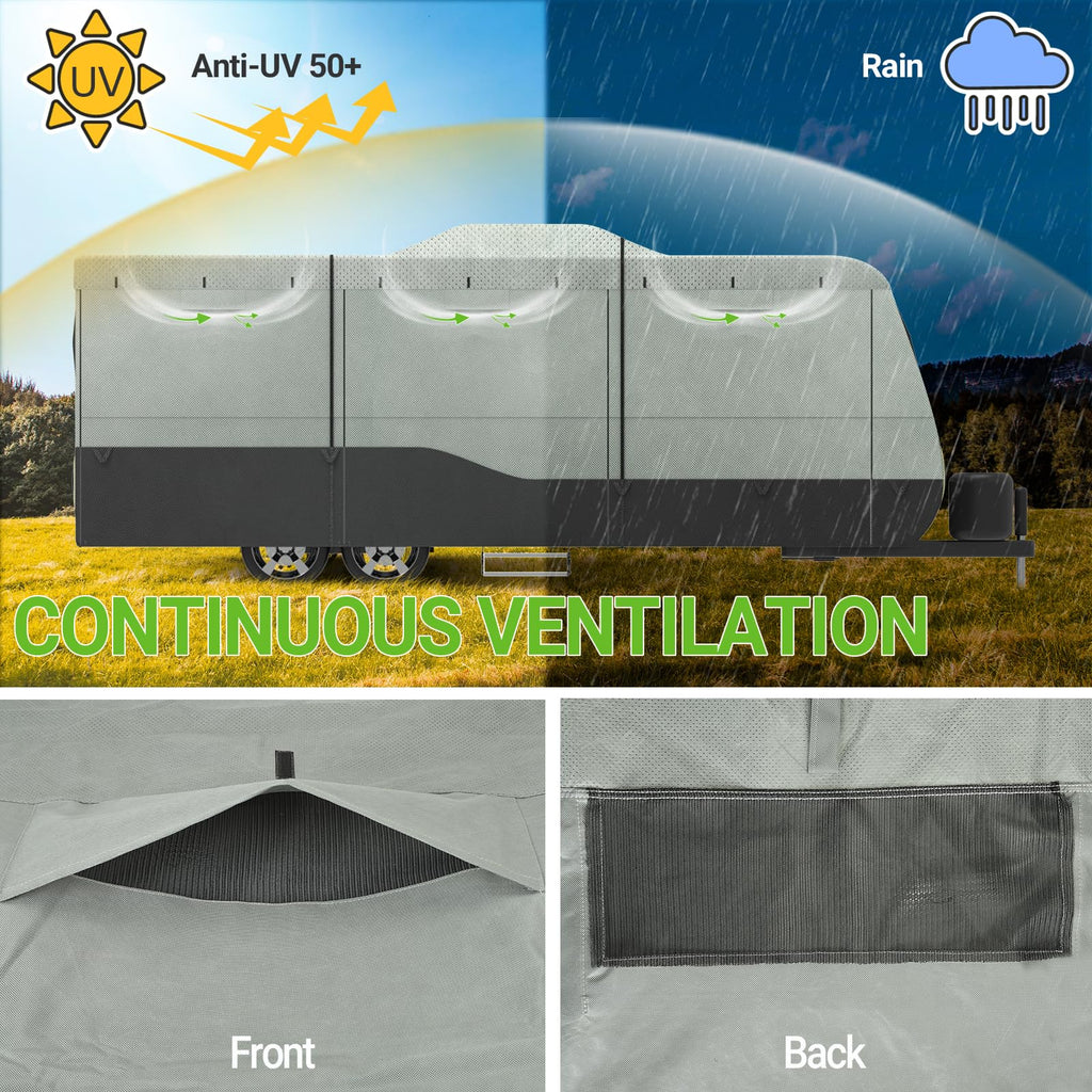14-16 ft Waterproof Travel Trailer Cover W203