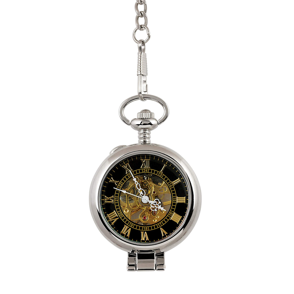 U.S. Coin Pocket Watch with Skeleton Movement T568708