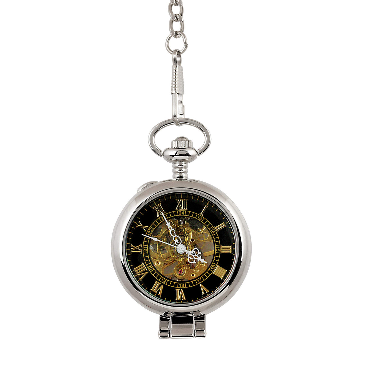 U.S. Coin Pocket Watch with Skeleton Movement T568708