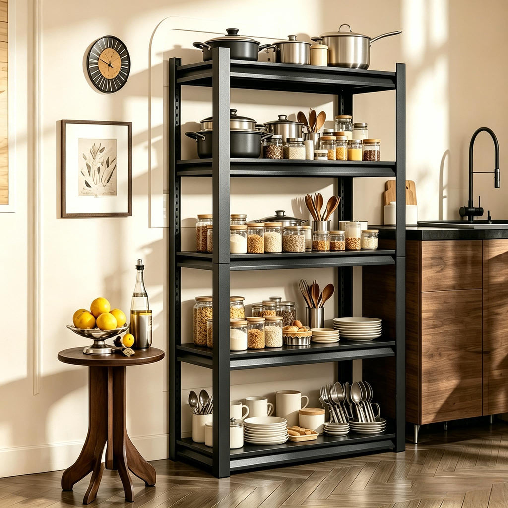 5 Tier Heavy Duty Metal Bookshelf Z20233