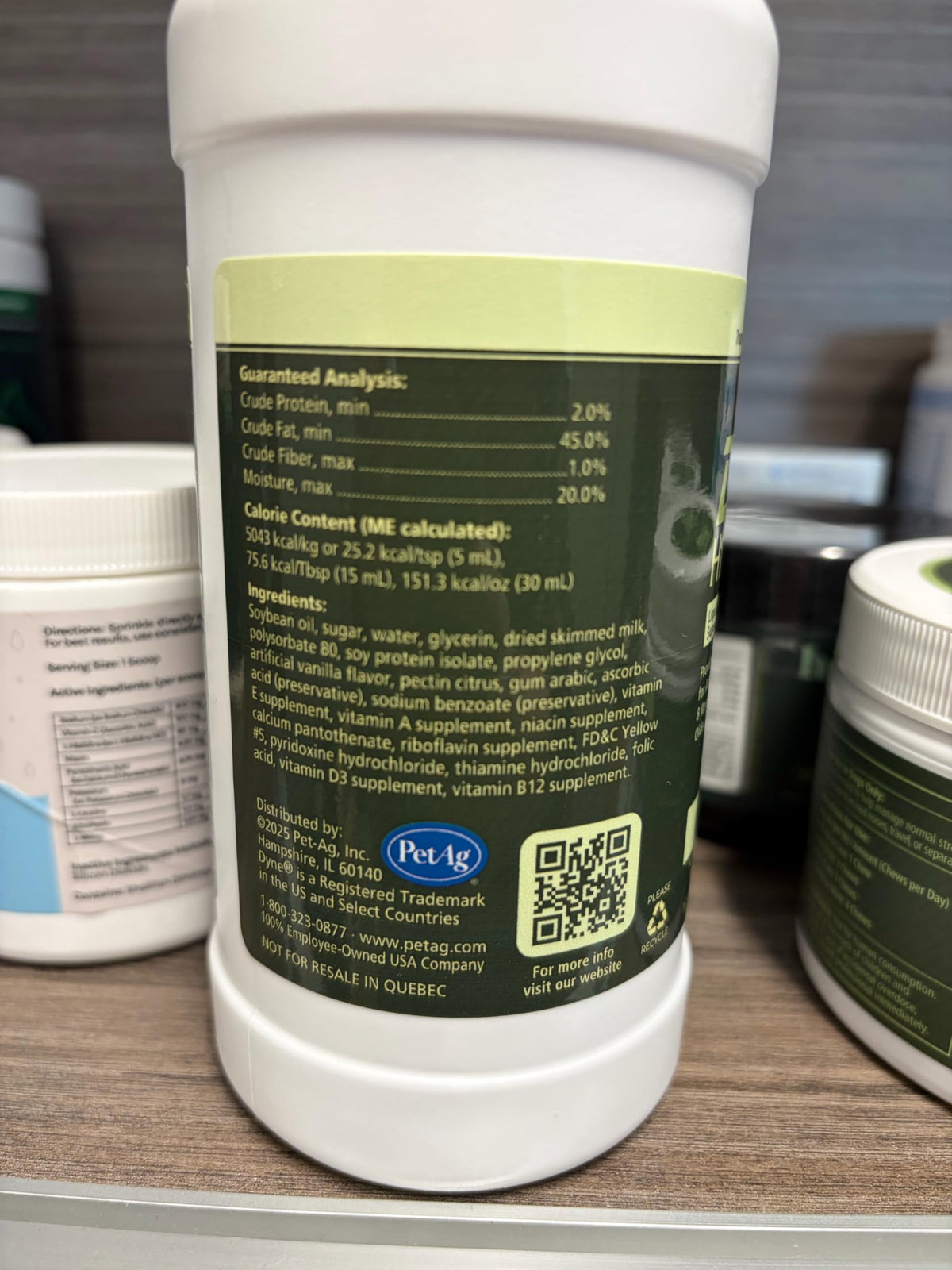 High Calorie Liquid Nutritional Supplement for Dogs & Puppies 16 oz X831