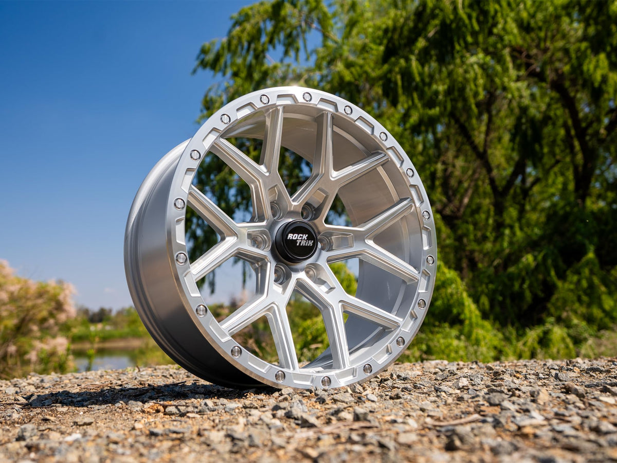 20x9 Machined Silver Off Road Wheels 6x139.7 N14176