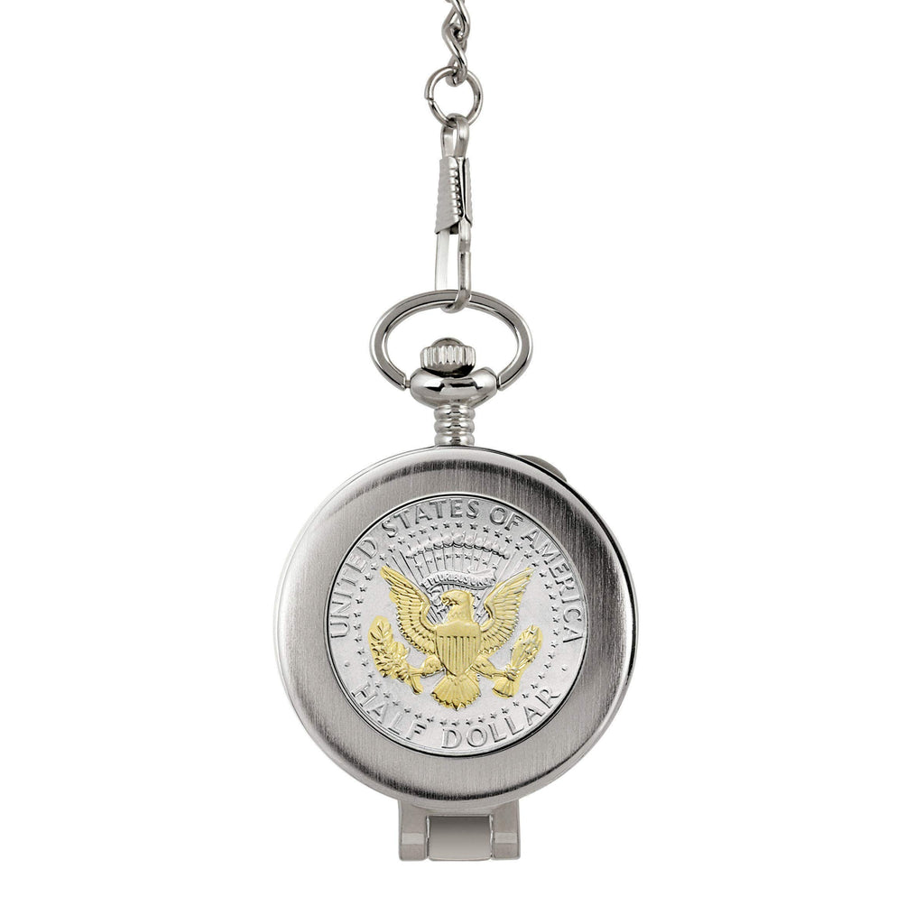 U.S. Coin Pocket Watch with Skeleton Movement T568708
