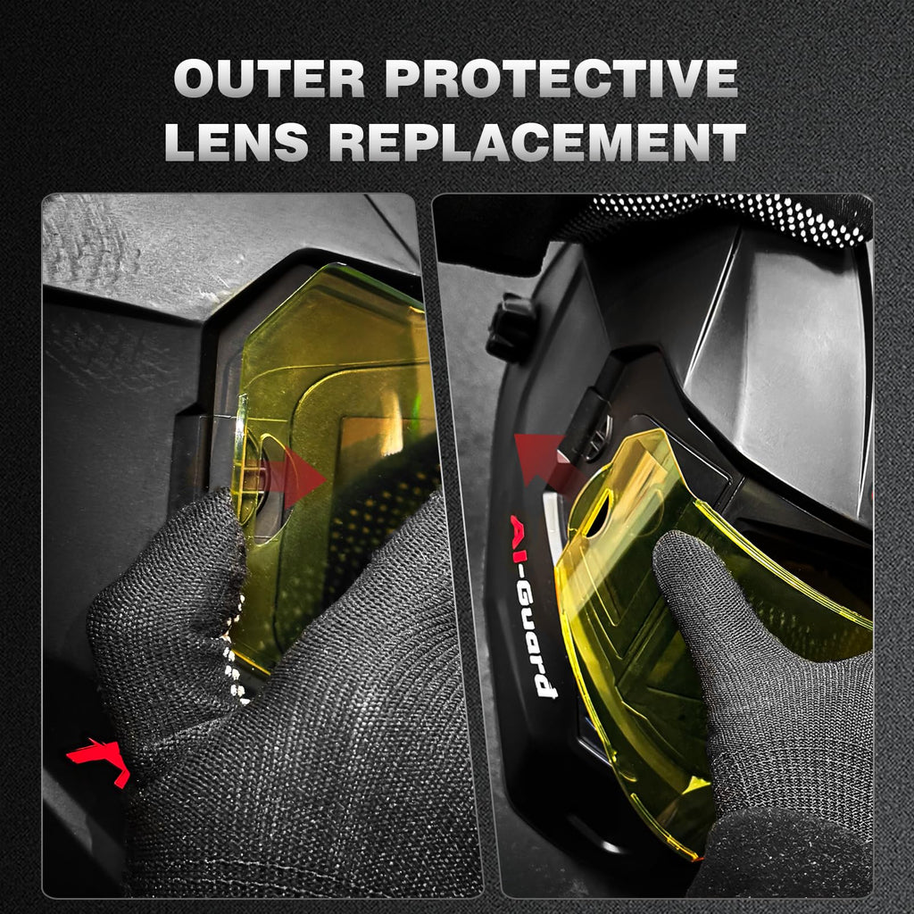 Replacement Lens with Blue Light Protection for Welding Helmet K6257