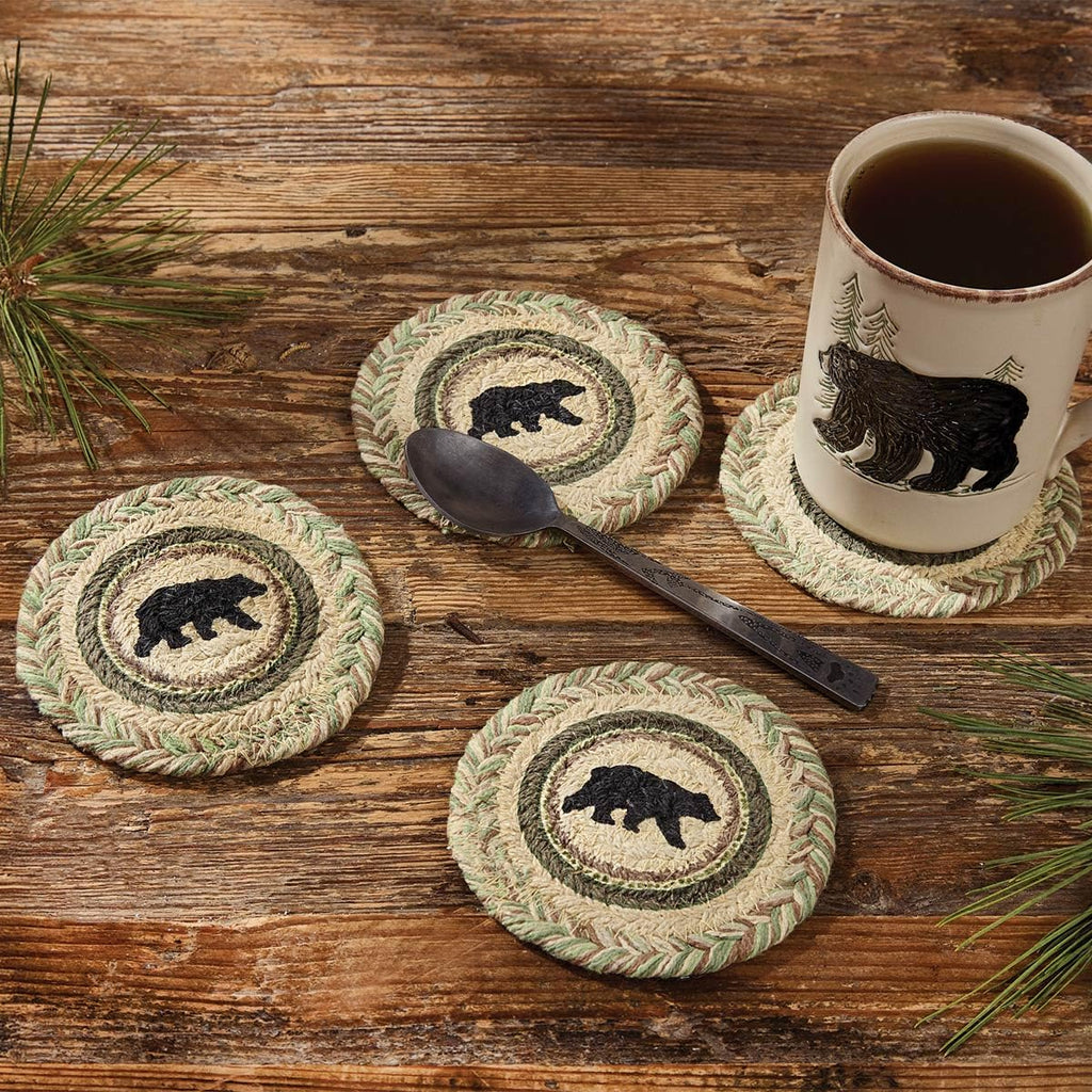 Black Bear Coaster Set M5180