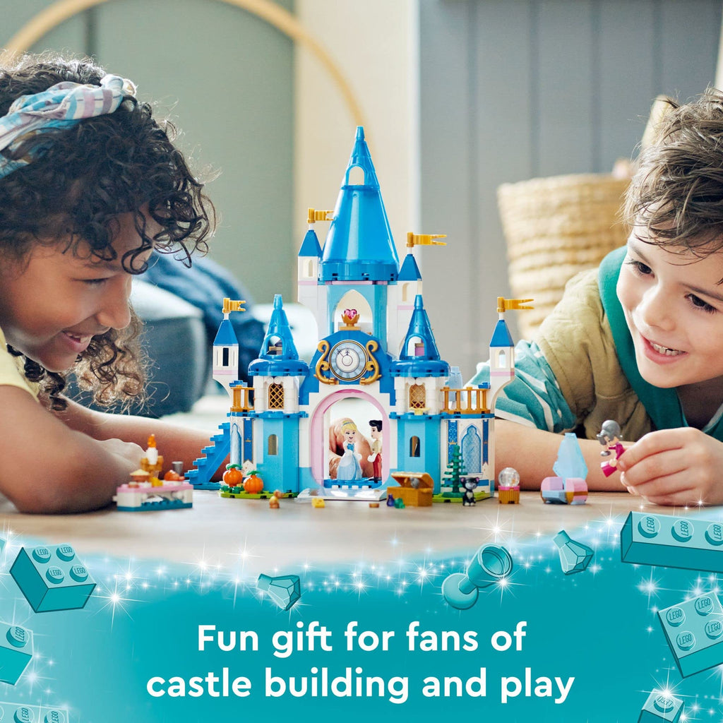 Buildable Castle Toy with 3 Mini Dolls L73673
