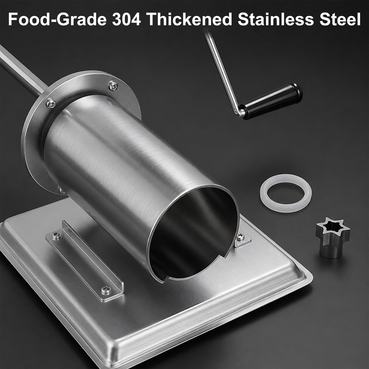 3L/5L/7L Sausage Stuffer & Churro Maker 304 Stainless Steel Y282031
