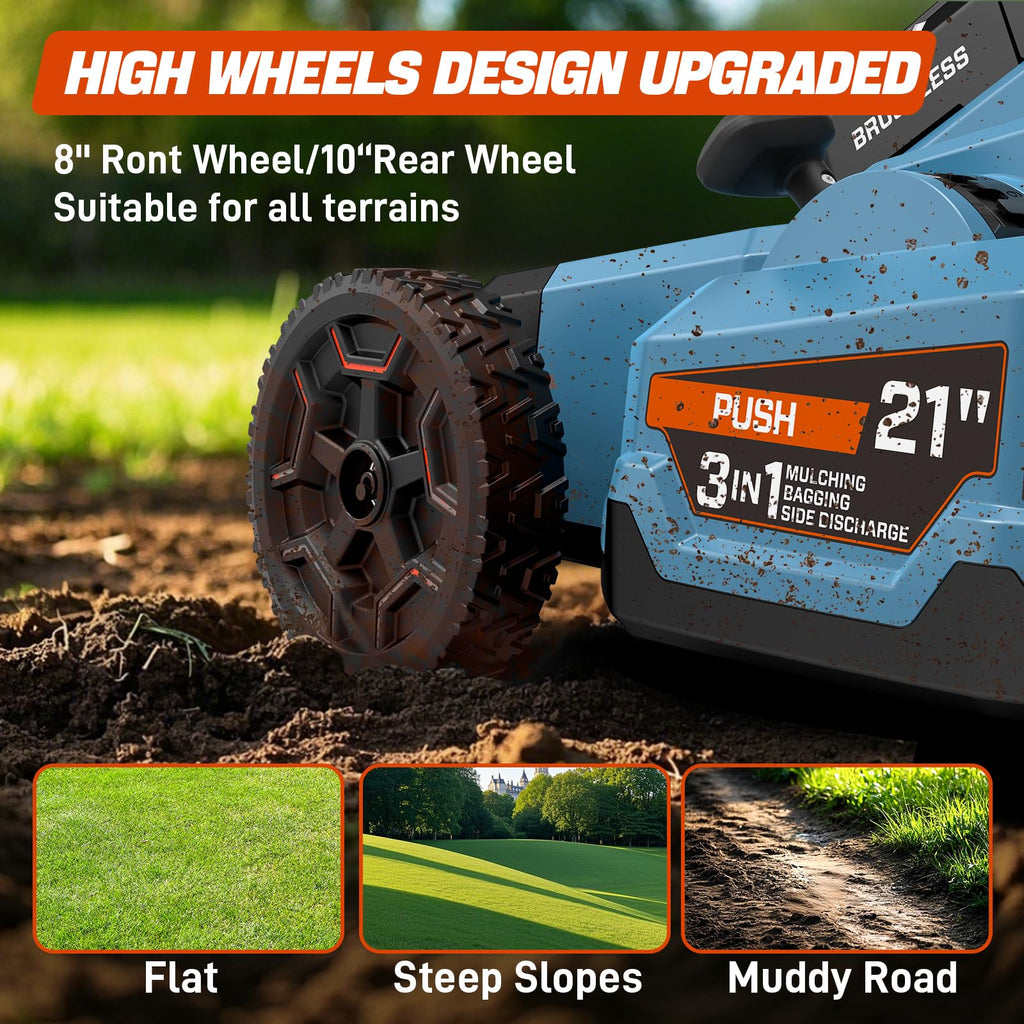 60V Electric Cordless Push Mower T45684