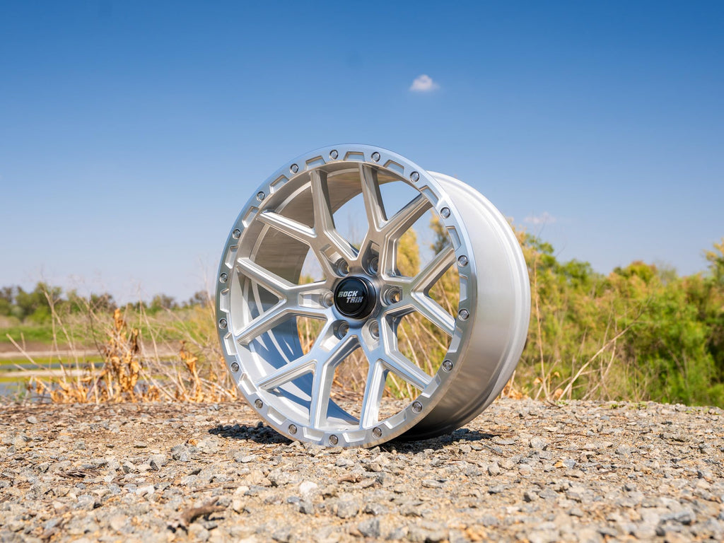 20x9 Machined Silver Off Road Wheels 6x139.7 N14176